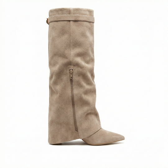Wildlederstiefel Für Damen R&B