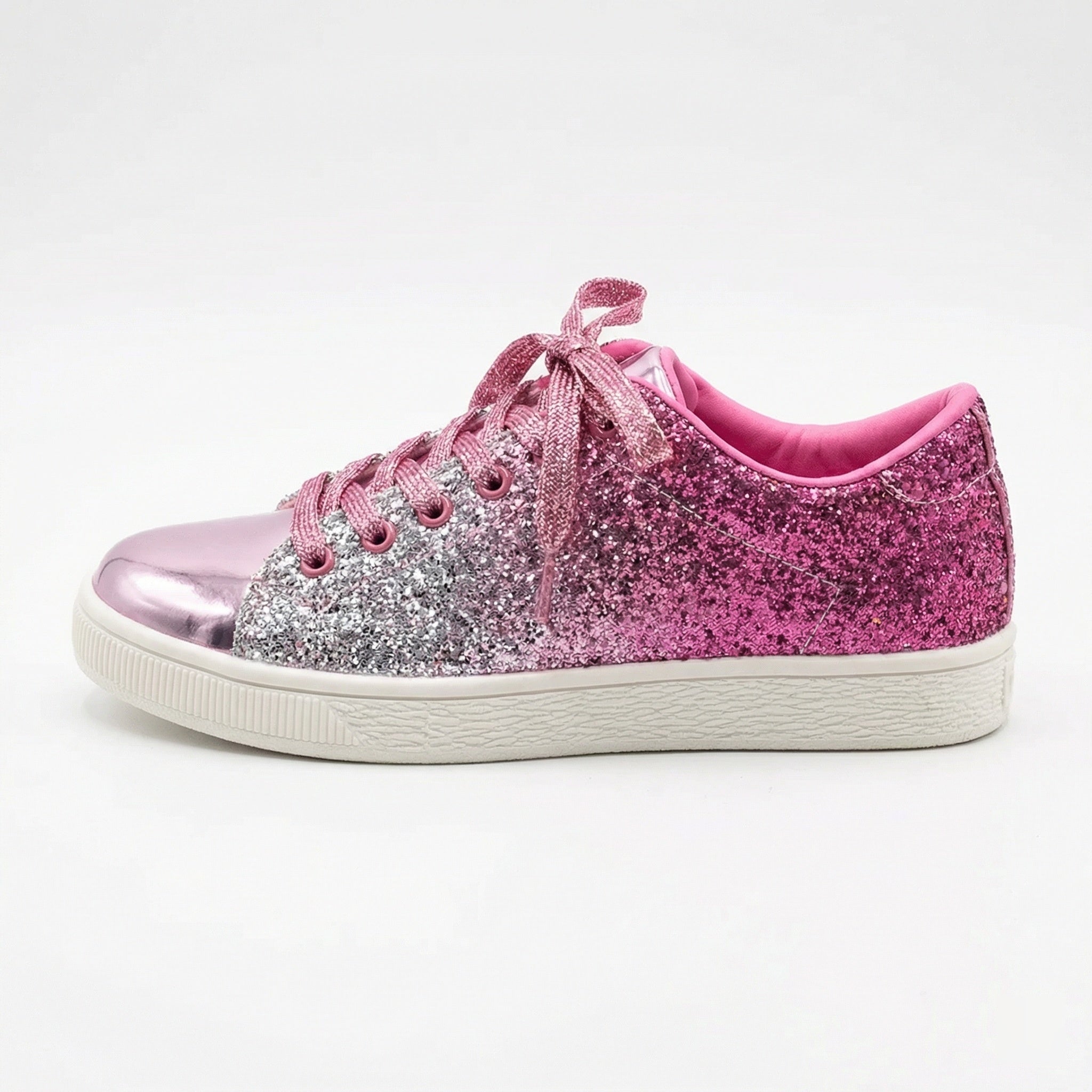 luxuriöser lässiger Glitzer-Damenschuh