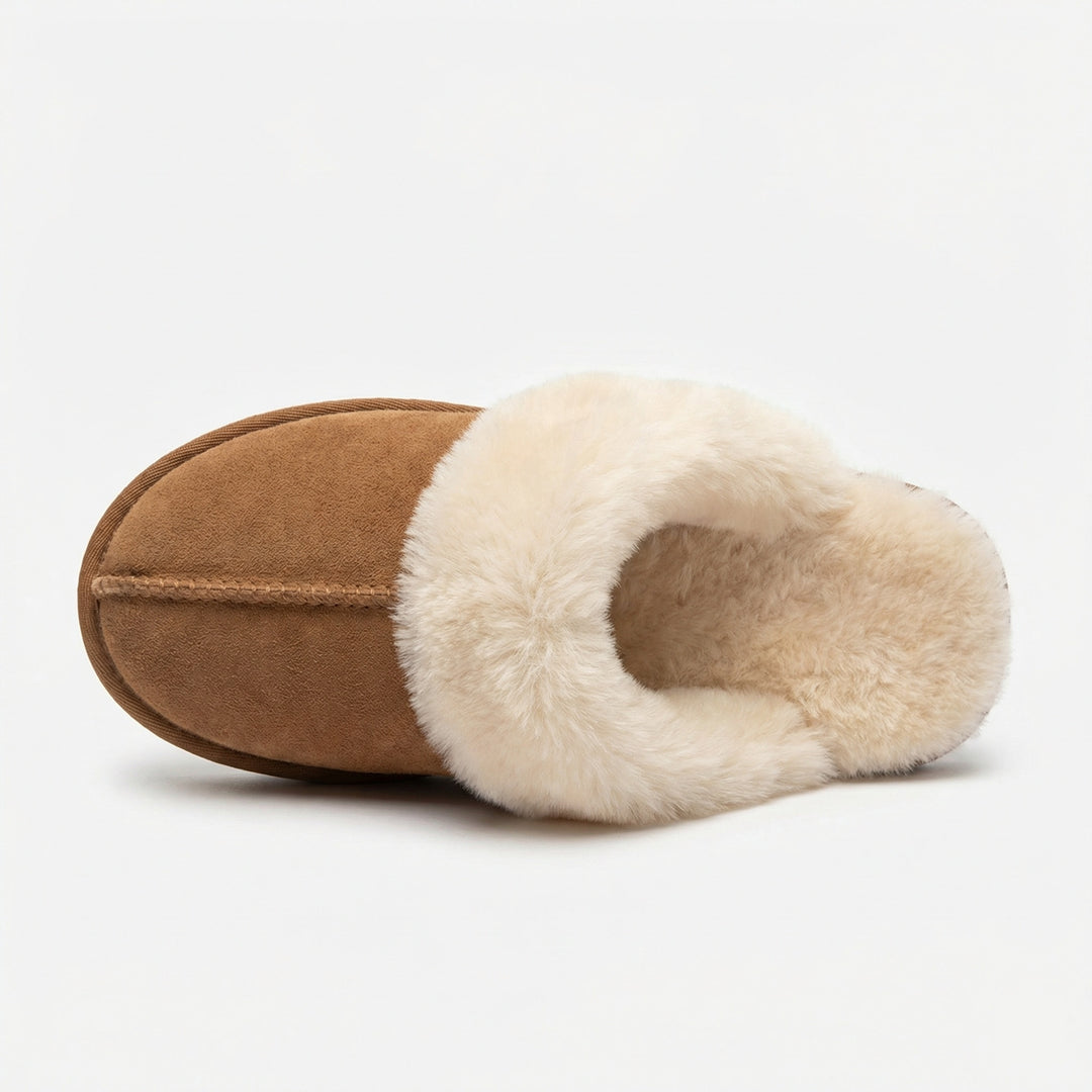 Winterhausschuhe - Warm - Fell - Hausschuhe - Damenschuhe R&B