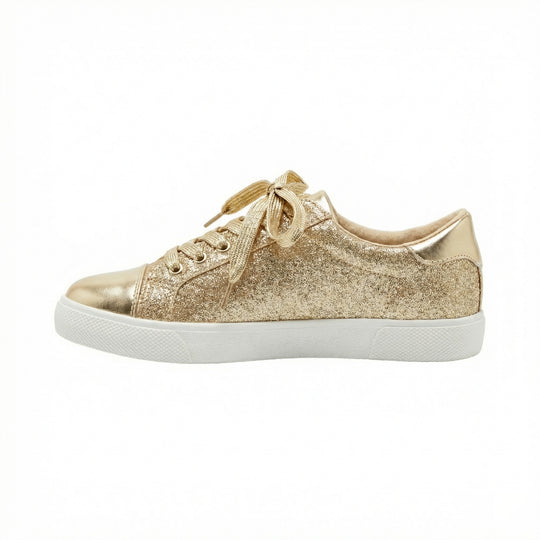 luxuriöser lässiger Glitzer-Damenschuh