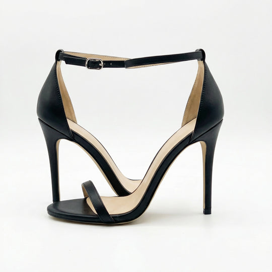 R&B | Fischmundschnalle Stiletto Absatz Hohe Absatzsandalen