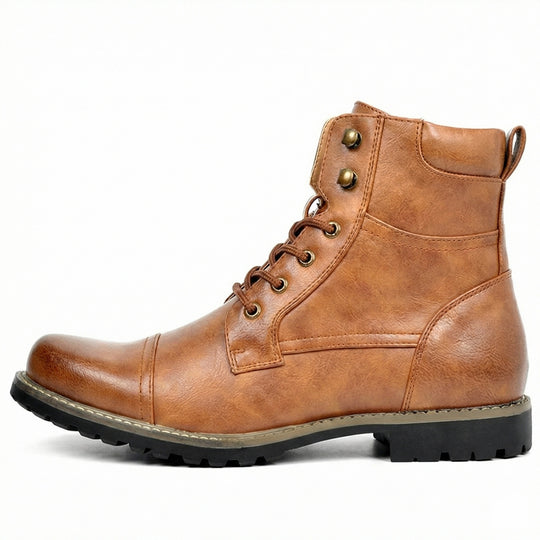 Motorradstiefel aus echtem Leder R&B