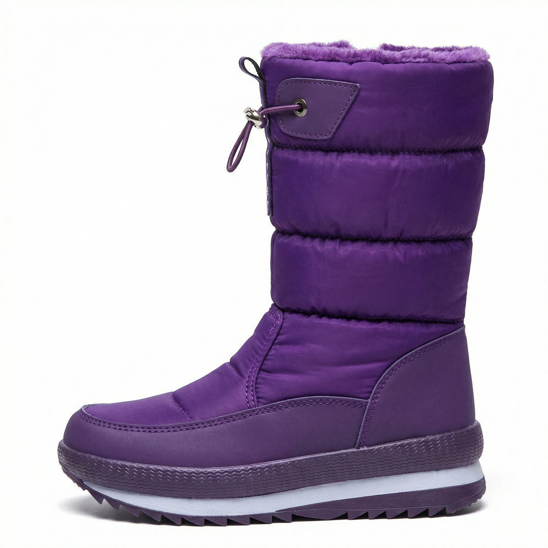 Freja Wasserdichte Stiefel mit seitlichem Reißverschluss R&B