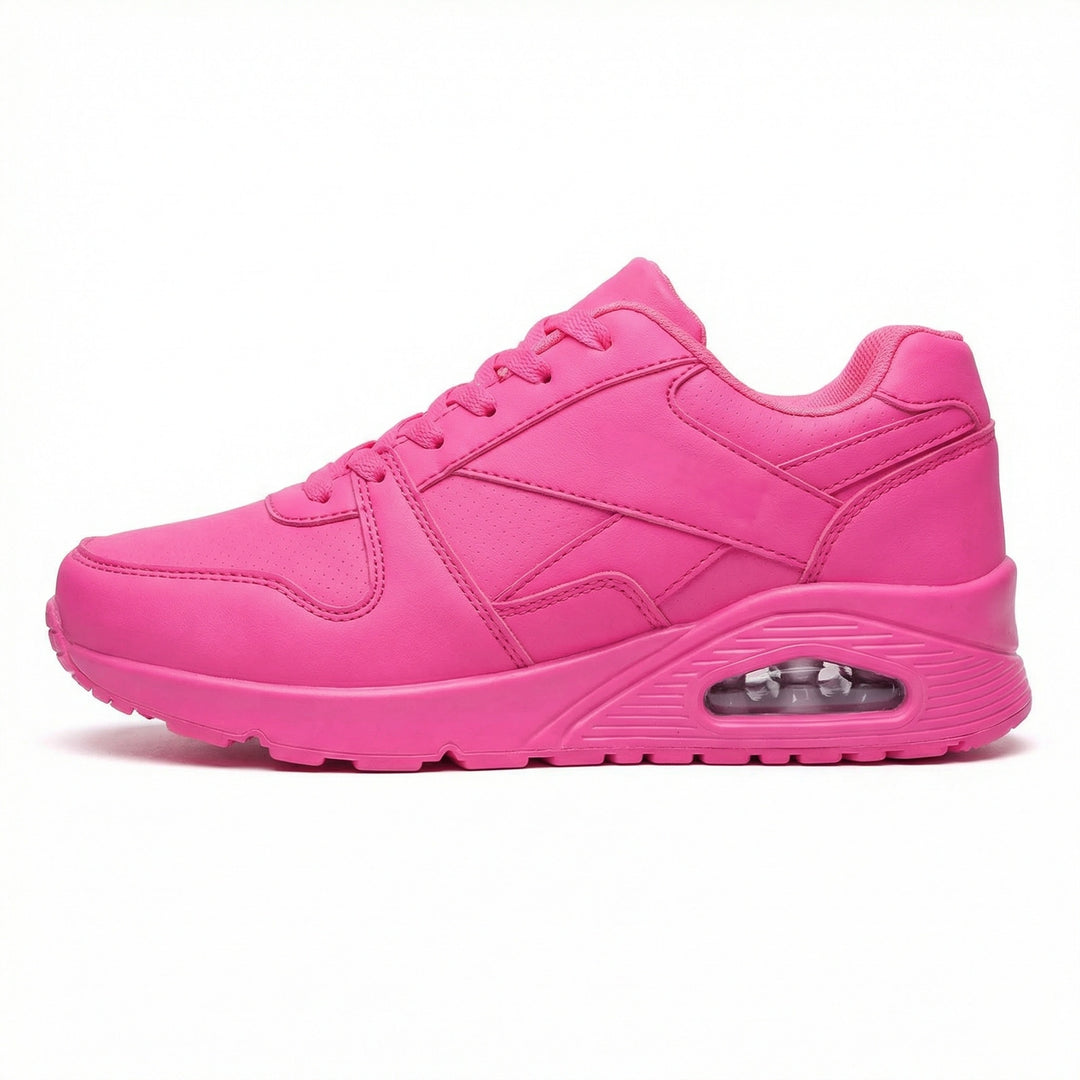 R&B | Pu Orthopädische Damen Sneaker mit Schwarzem Augenprint
