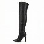R&B | Flache Overknee-Stiefel aus für den Winter