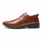 Herren Elegante Leder Schnürschuhe mit rutschfester Sohle R&B