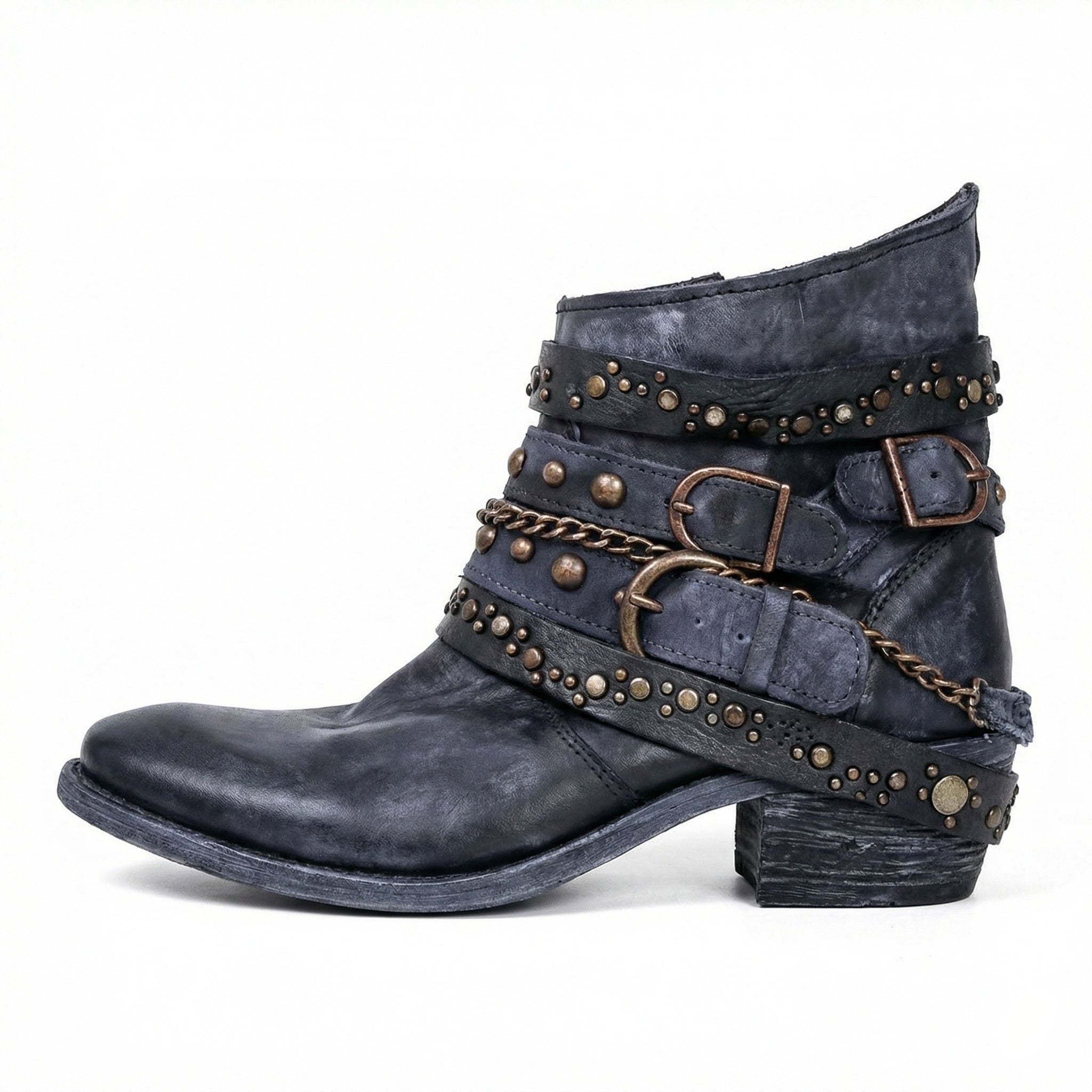 R&BMode | Vintage-Kettenstiefel