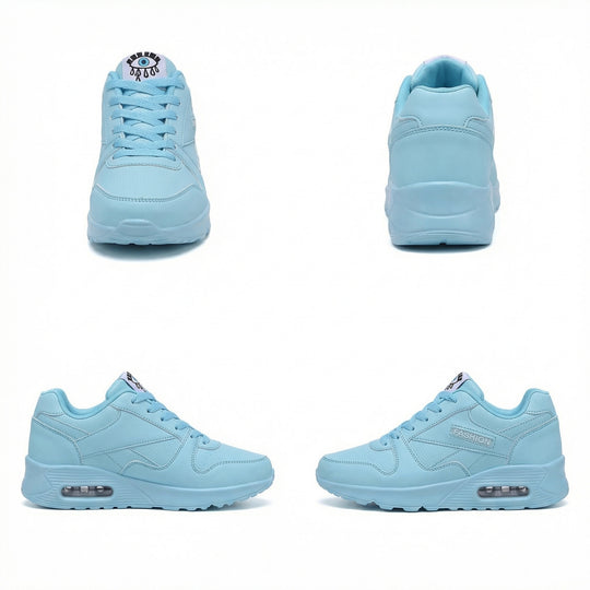 R&B | Pu Orthopädische Damen Sneaker mit Schwarzem Augenprint