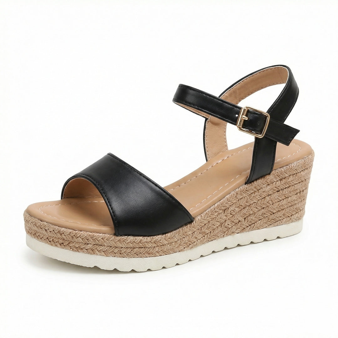 R&B | Orthopädische Sandalen Damen Bequeme Sandalen mit Plateau