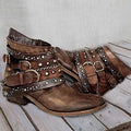 Leichte Elegante Western Stiefelette Mit Luftigem Stiefel R&B