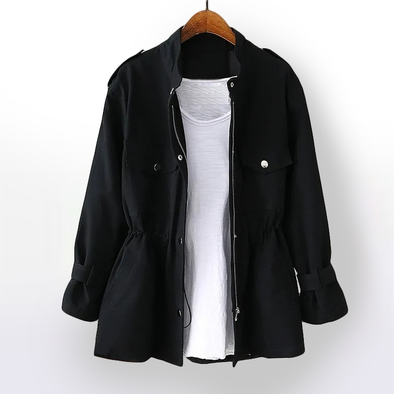R&B | Leichte Sommerjacke Damen Schwarz