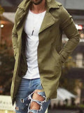 R&B | Länge Slim Fit Herren Wintermantel