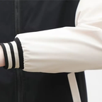 R&B | Splicing Stripe Varsity-Jacke