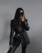 R&B | Schicker Lederblazer für Damen