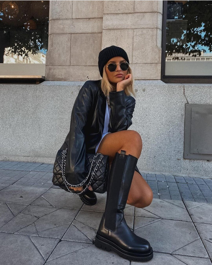 R&B | Schicker Lederblazer für Damen