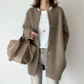 R&B | Strickjacke mit langen Ärmeln und Knöpfen