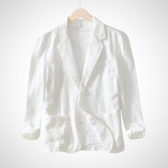R&B | Leichter Herren-Leinen-Blazer aus einer Baumwollmischung