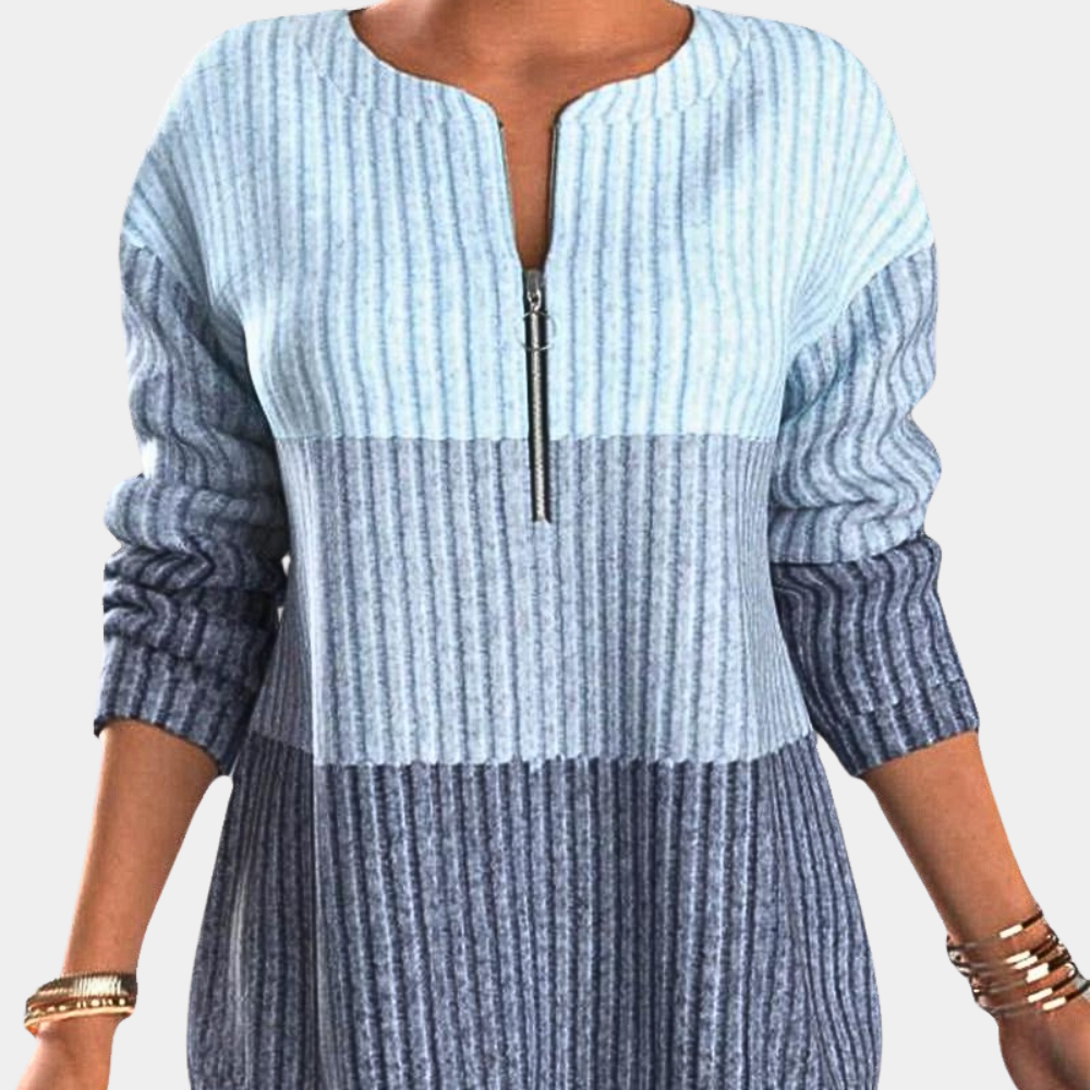 R&B | Warmer Damen Zip-Pullover