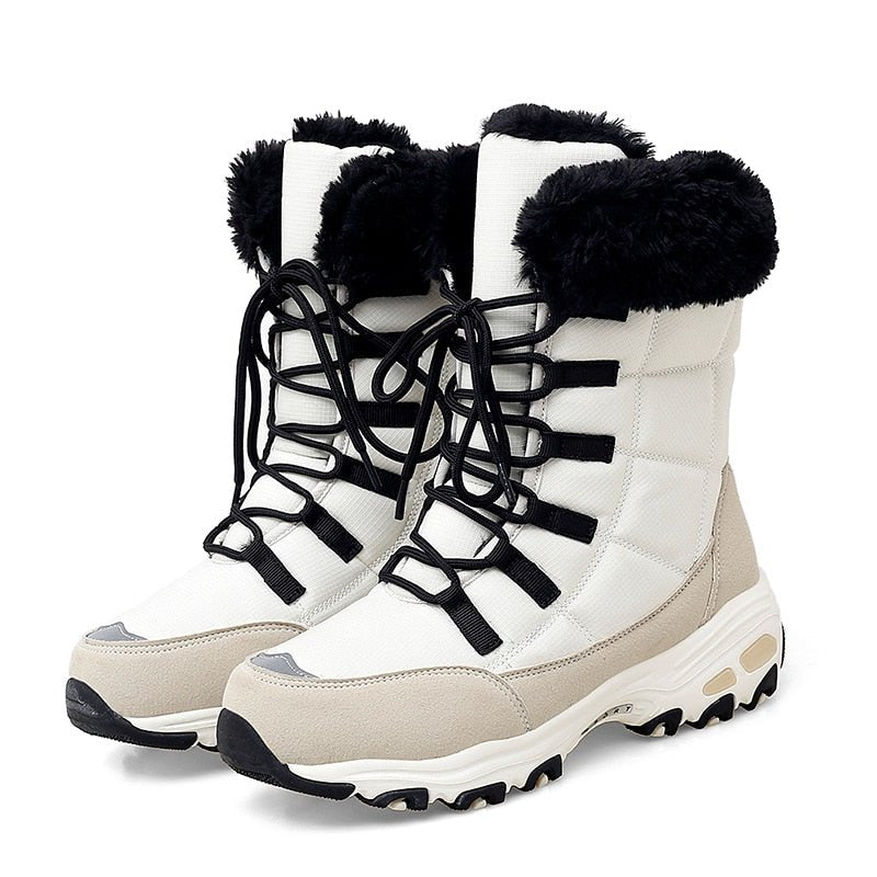 R&B | Isolierte warme Damen Schneestiefel