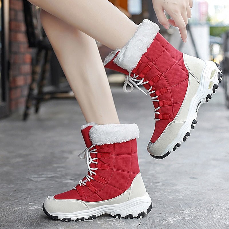 R&B | Isolierte warme Damen Schneestiefel