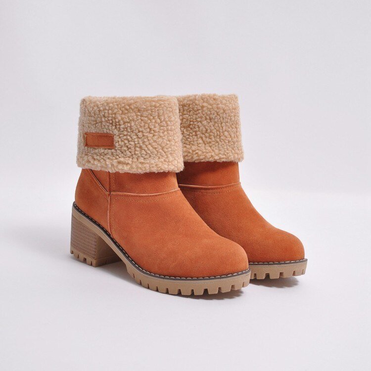 R&B | Isolierte Winterstiefel mit Absatz