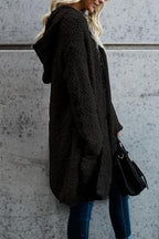 R&B | Kapuzen-Strickjacke