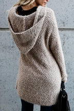 R&B | Kapuzen-Strickjacke