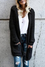 R&B | Kapuzen-Strickjacke