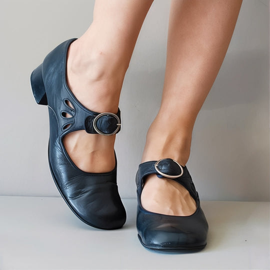 Luxuriöse Ledersandalen für Damen R&B R&B