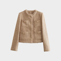 R&B | Beige Tweedjacke Damen