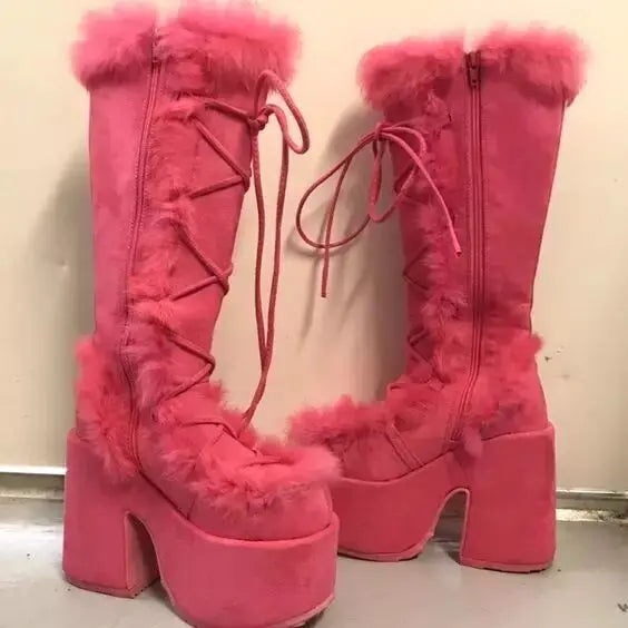 R&B | Neue Winter Frauen Schnee Stiefel Plattform  (Saison 2)