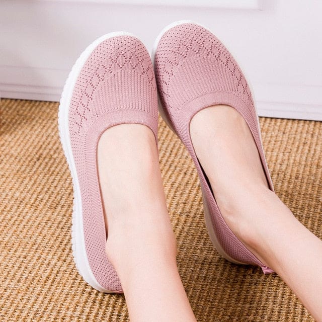 Sandfarbene Atmungsaktive MeshSlipper R&B