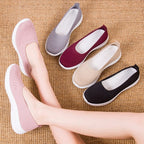 Sandfarbene Atmungsaktive MeshSlipper R&B