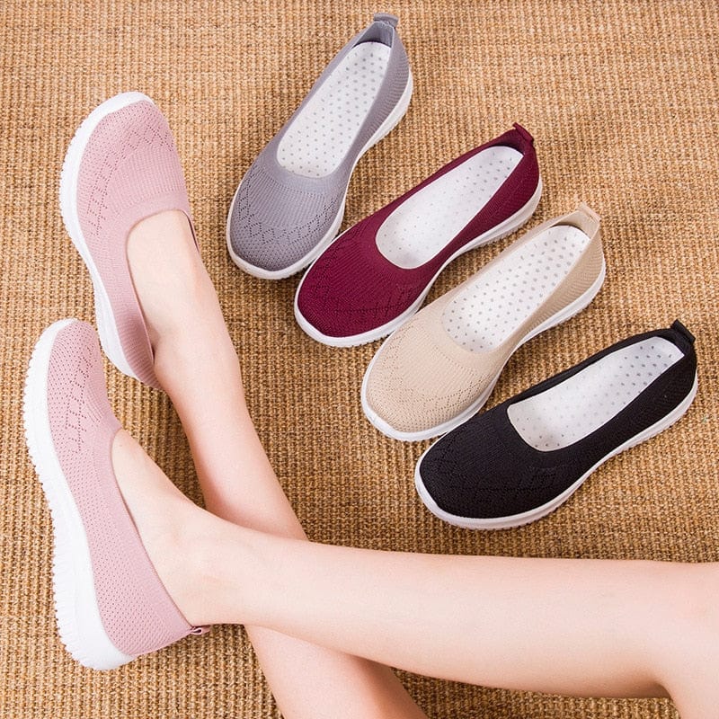 Sandfarbene Atmungsaktive MeshSlipper R&B