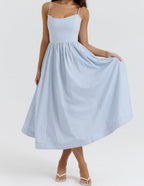 R&B | Elegantes Midikleid Look