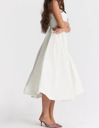 R&B | Elegantes Midikleid Look