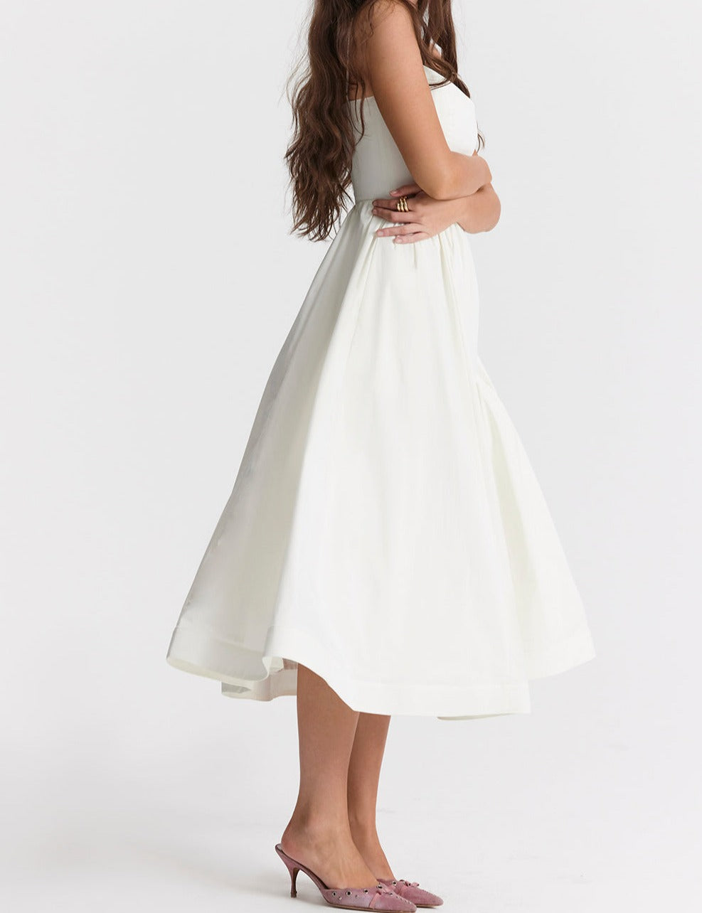 R&B | Elegantes Midikleid Look