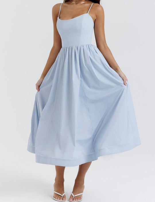 R&B | Elegantes Midikleid Look
