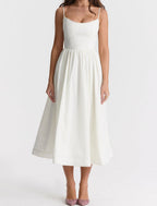 R&B | Elegantes Midikleid Look