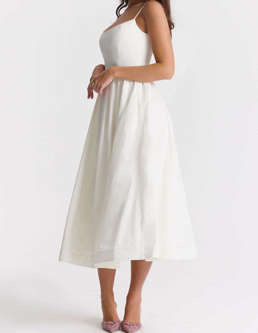 R&B | Elegantes Midikleid Look