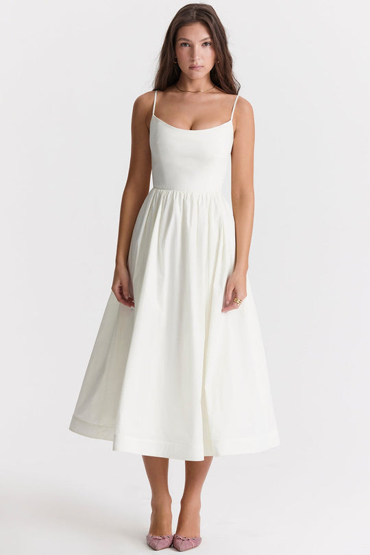R&B | Elegantes Midikleid Look