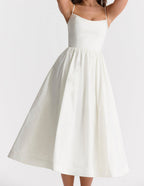 R&B | Elegantes Midikleid Look
