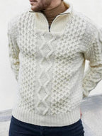 R&B | Kabel Rollkragenpullover Männer