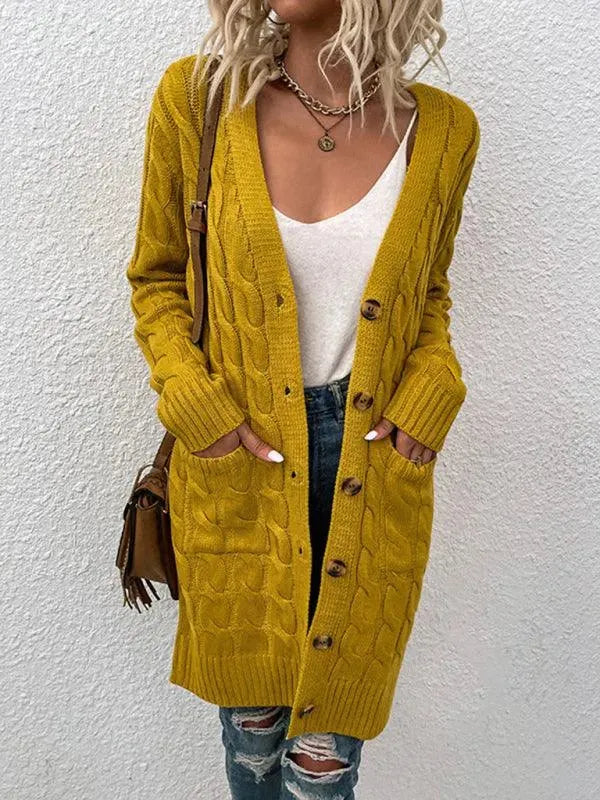 R&B | Twist Frauen Strickjacke Pullover