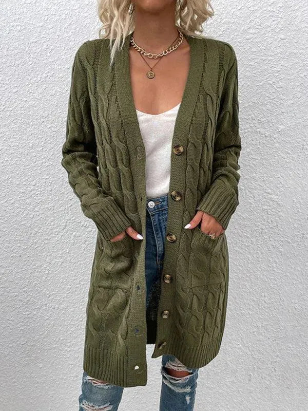 R&B | Twist Frauen Strickjacke Pullover