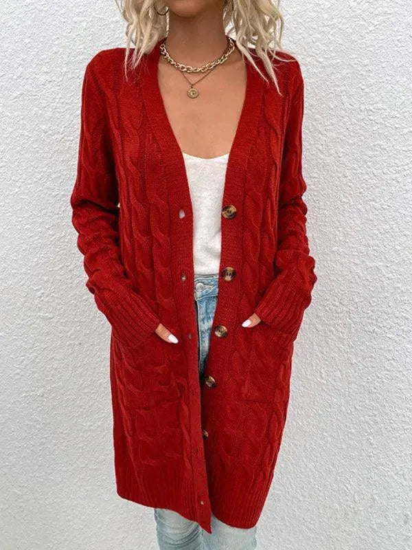 R&B | Twist Frauen Strickjacke Pullover