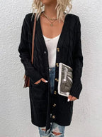 R&B | Twist Frauen Strickjacke Pullover