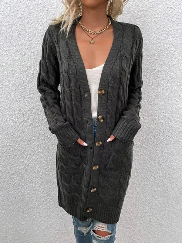 R&B | Twist Frauen Strickjacke Pullover