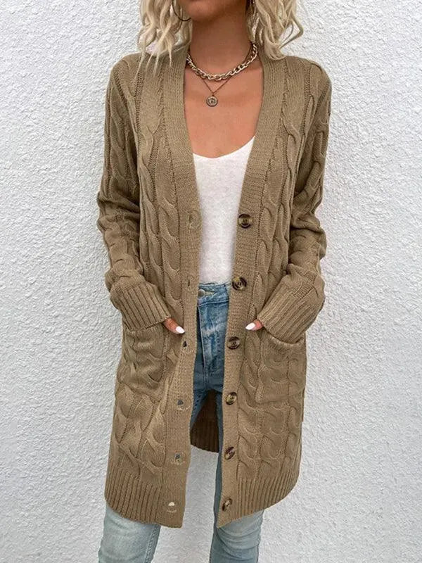 R&B | Twist Frauen Strickjacke Pullover