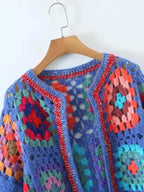 R&B | Häkel Frauen Strickjacke Pullover